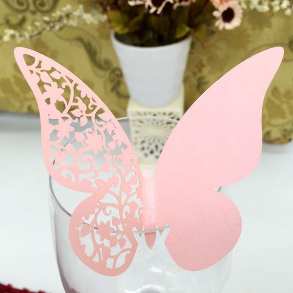 2018 Wedding Decoration Laser Cut Butterfly Place Settings From ... 2018 Wedding Decoration Laser Cut Butterfly Place Settings From ...