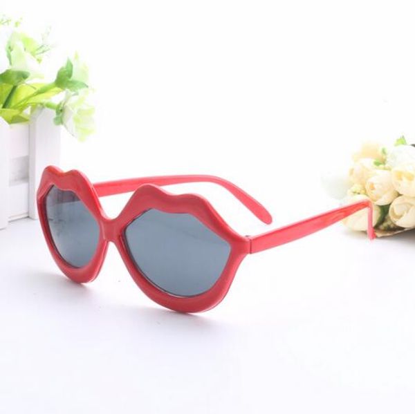 Lustige rote Lippen-Partei-Gläser-Neuheit-Sonnenbrille für Geburtstags- und Festival-Party liefert Dekoration 10pcs/lot Kostenloser Versand