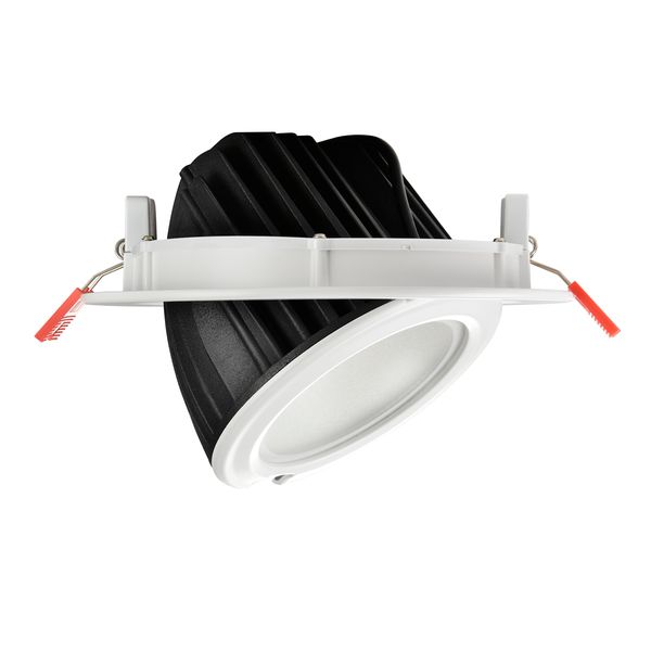 

ourway освещение smd 2835 утопленный 30вт 40вт 50вт 60вт магистральный светодиодный светильник регулируемый опрокинуть широкий прожектор рам