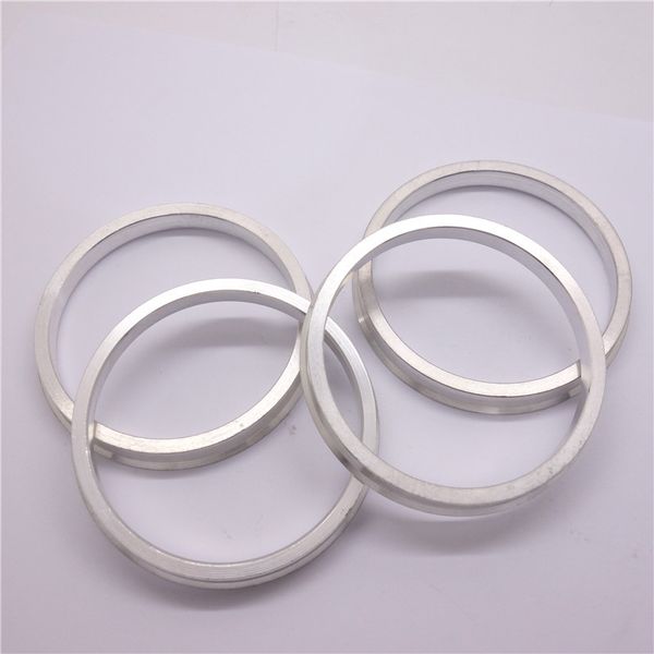 4 x de Aluminio Metal Espita Anillos 72.6-66.1 Anillos de centrado en el espaciador Hub
