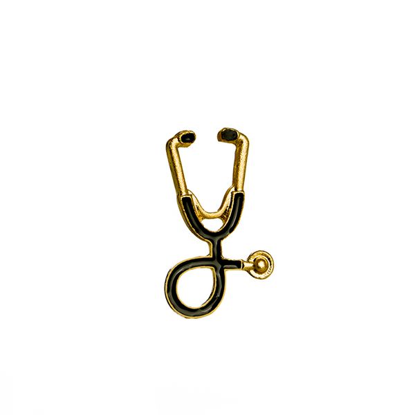 2020 Stethoscope Brooches PinsFashion Medical Jewelry Stethoscope ...