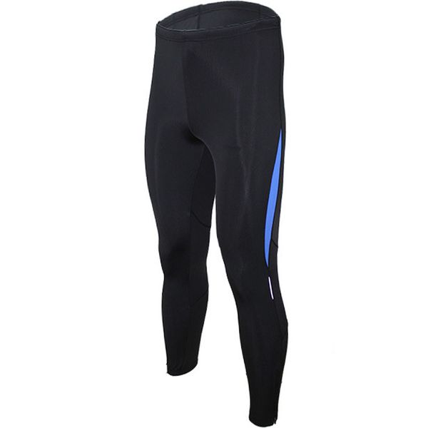 

wholesale-brand men casual sport breathable running athletics gym bodybuilding tights fitness quick drying joggers compression pants 002, Black