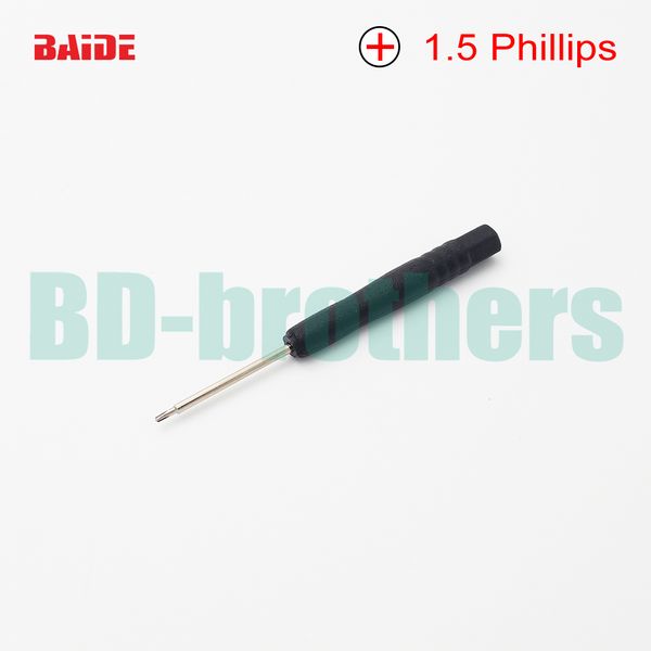 1.5mm Mini cabeça Phillips chave de fenda, + chaves de fenda de cabeça Cruz, chave de fenda, Repair Pry Ferramenta Aberta para o Telefone Celular iPhone S4 2000 pçs / lote