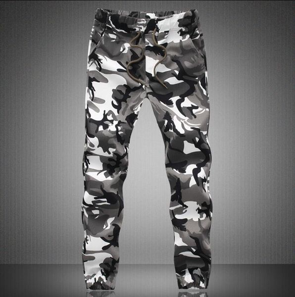 

wholesale-m-5x 2016 mens jogger autumn pencil harem pants men camouflage pants loose comfortable cargo trousers camo joggers, Black