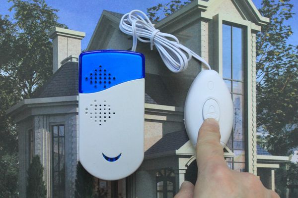 

16 musics wired doorbell electric push button doorbells button chime small size and easy installed door bells