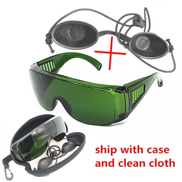 

opt / e light / ipl / pn beauty instrument safety protective glasses red laser goggles 340-1250nm wide absorption