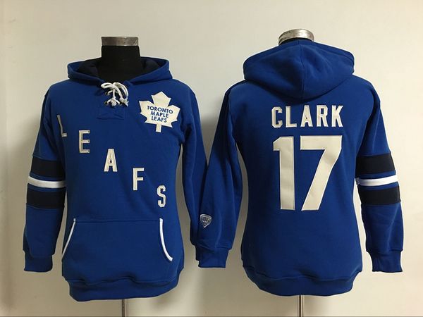

Womens Hockey Jersey, Toronto Maple Leafs Hoodie #17 Wendel Clark #93 Doug Gilmour 100% Stitched Embroidery Logos Hoodies Sweatshirts S-2XL