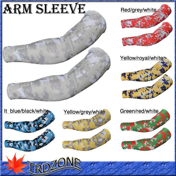 

light grey the wild camo arm sleeve, Black