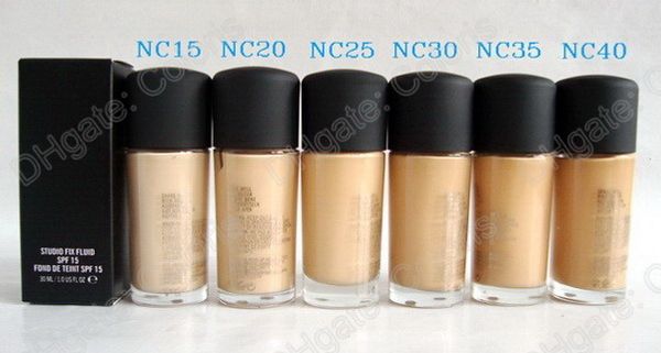 

studio fix fluid foundation makeup liquid foundation nc colors found de teint 30ml