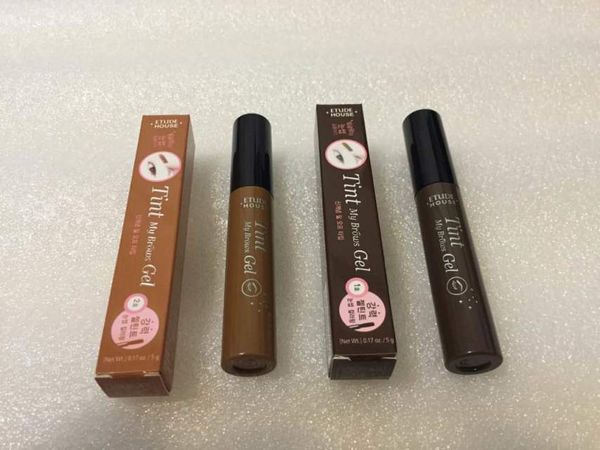 

2pcs/lot etude house eyebrow enhancers mascara tint 2 colours my brow gel etude house brow peel off tint