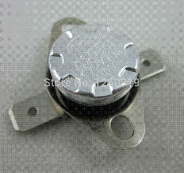 5Pcs KSD301 Thermostat Normal Open NO Temperature Thermal Temp Control Switch UK