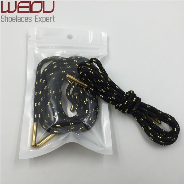 

30 pairs/lot)official weiou cool gold sparkle metallic glitter shoelaces dress shoe laces sports strings for latchet dhl ing, White;pink