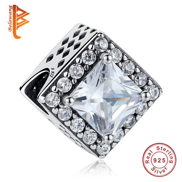 

BELAWANG новый пункт 925 стерлингового серебра геометрические сияние очарование ясно