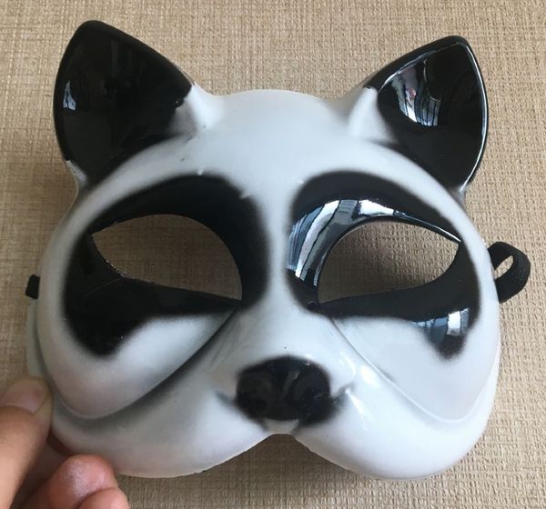 Novo cosplay delicado fox panda máscara festival festa halloween mascarada máscara