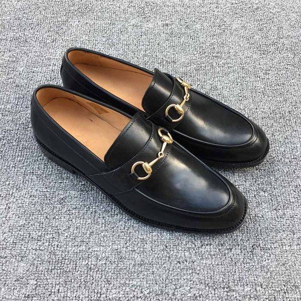 

Роскошные мужские ботинки качества 2018 с обувью из черной кожи