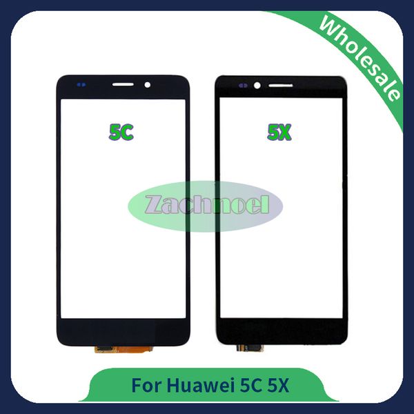 

Для Huawei Honor 5X 5c сенсорный экран Digitizer наружное стекло панели объектива новые горячие запасные части черный белый Бесплатная доставка