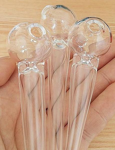 2016 новые конусообразные ясно 14 см стекло масляные горелки трубы прямые стеклянные водопроводные трубы кальяны стекло Бонг водопроводные трубы для курения