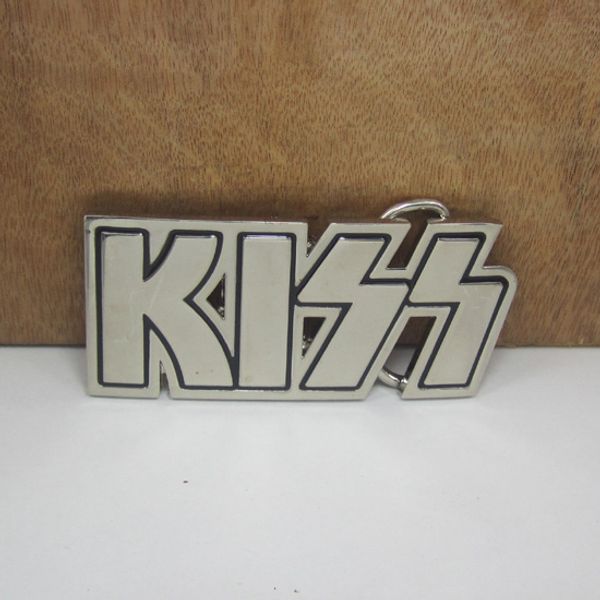kiss belt buckle