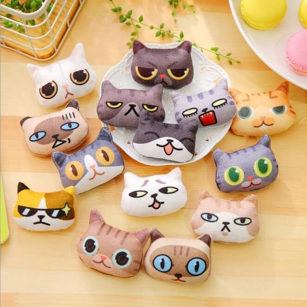 

wholesale-kawaii funny cat expression series badge holder & accessories/brooch/students's gift prize/kids' toy/office school