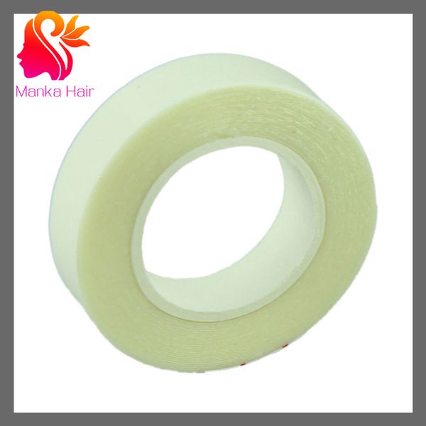 

wholesale-5pcs 1cm*3m double-sided adhesive tape for skin weft hair extensions- hair extensions tools super adhensive tape, Black