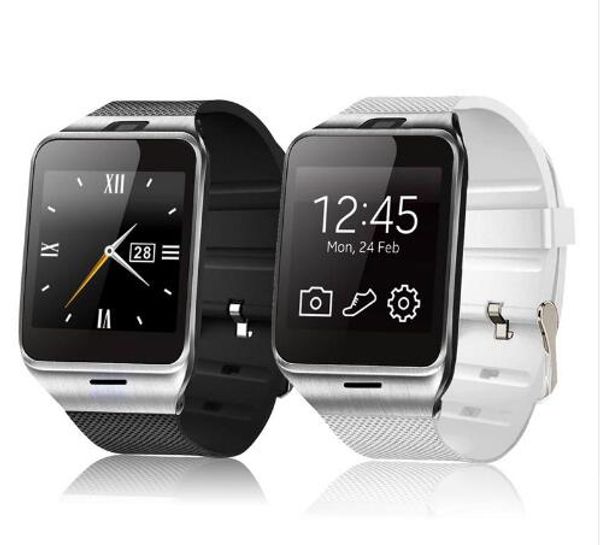 Akıllı İzle Aplus GV18 Saat Sync Notifier Desteği SIM Kart Bluetooth Bağlantı iPhone Android Telefon için Smartwatch İzle
