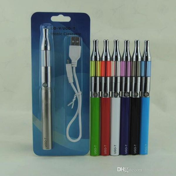 

mini cigarettes protank vape 650/900/1100mah usb ugo-t battery ego passthrough kits kit vaporizer electronic tank with pens blister ato klpu