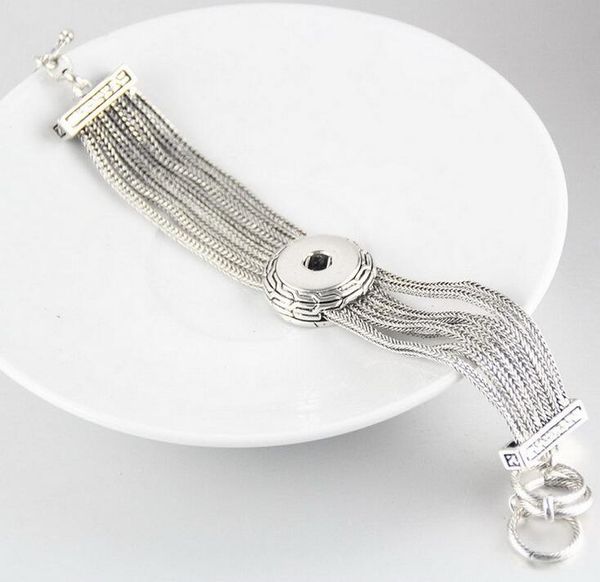 

2020 18-20MM Куски металла Snap кнопки Браслет-манжета Сменная ювелирные изделия Имбирь