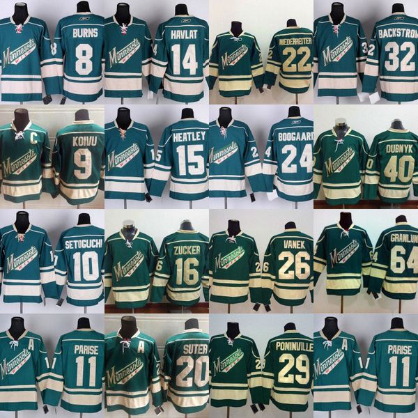 brent burns minnesota wild jersey