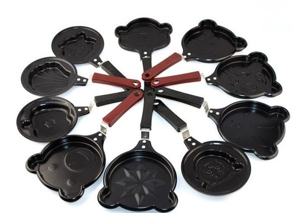 

fashion cooking egg tools kitchen gadgets mini cartoon cake tools pot fried egg pancake love heart shape egg non-stick pan
