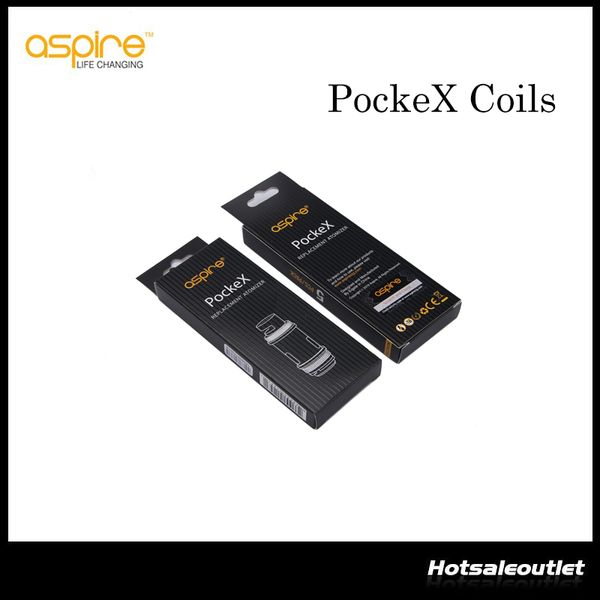 

Аутентичные Aspire PockeX 0.6 ohm катушки подходят для Aspire Pockex карманный комплект AIO 0.6 ohm 316L катушки из нержавеющей стали номинальная 18-23 Вт 100% оригинал