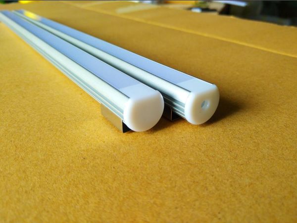 Kostenloser Versand Super Slim Biegbares Aluminium-LED-Gehäuse für LED-Streifenbeleuchtung, LED-Aluminiumkanal
