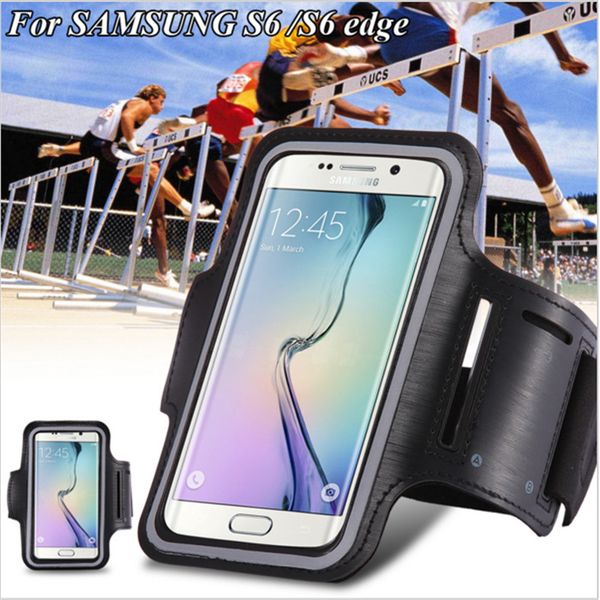 

for samsung s6 iphone adjustable sport gym armband bag case 11 colors waterproof jogging arm band mobile phone belt cover