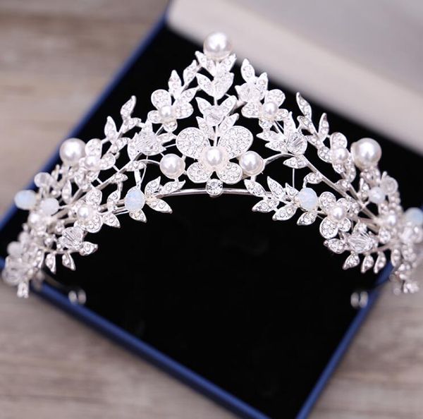 

sparkle pageant crowns rhinestones wedding bridal crowns bridal jewelry tiaras & hair accessories shiny bridal tiaras 2017 wedding style, Slivery;golden