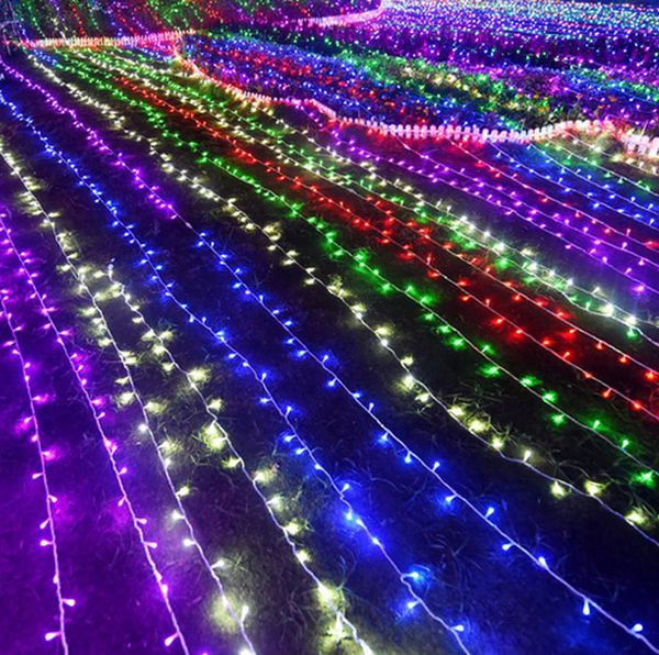 

10m 20m 30m 50m 100m 1000 led string fairy light xmas decor light red/blue/green colorful christmas light party wedding light twinkle light