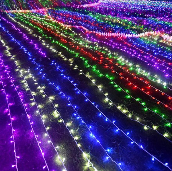 

10 м 20 м 30 м 50 м 100 м 1000 из светодиодов строка гирлянды Xmas декор свет красный / синий /