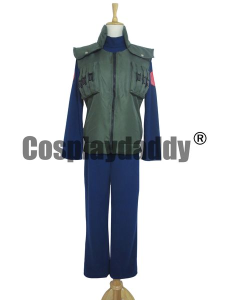 Naruto Hatake Kakashi homens Halloween Set Cosplay