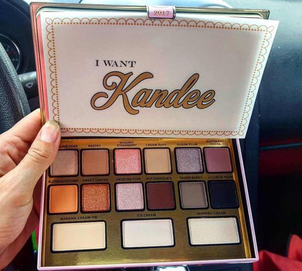 

Новый бренд столкнулся я хочу Канди конфеты душистые палитры теней для век 15 цвет