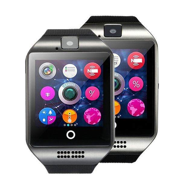 

Dhl 1 54 inch tft hd q18 mart watch with touch creen camera tf card 3 0 ver ion bluetooth mart watche for android io phon