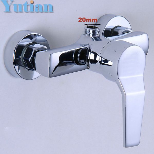 2019 Polished Chrome Finish New Wall Mounted Shower Faucet