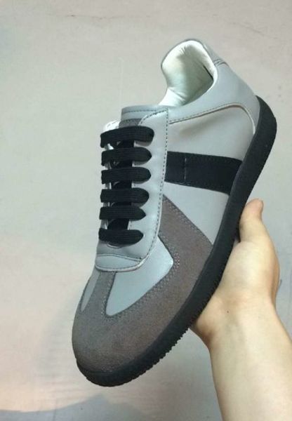 

новый дизайн high top осенние ботильоны марка мужская и женская обувь из натуральной кожи загрузки бесплатная доставка 38-47 ничуть коробка, Black