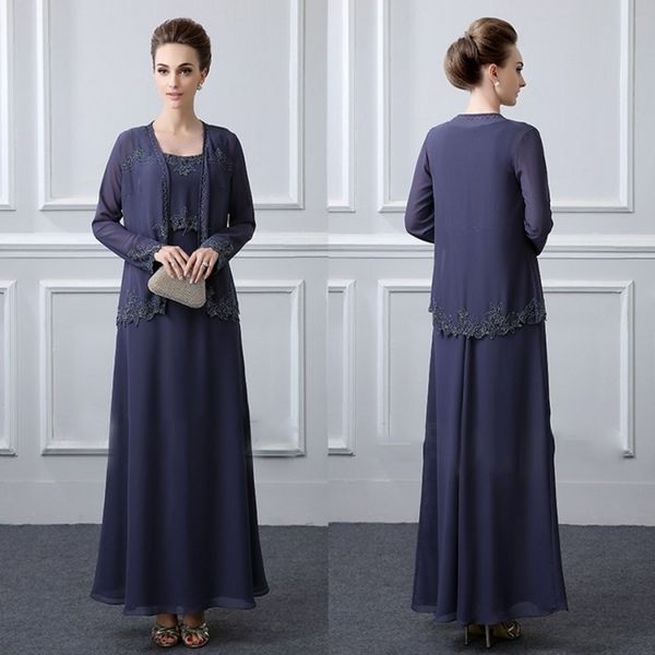 

винтаж плюс размер платья для матери невесты с пиджаком шифон свадебные платья для гостей кружева аппликация формальные вечерние платья выпу, Black;red