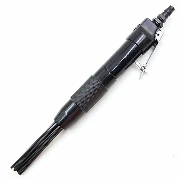 Tipo reto Pneumatic Derrusting Power Tools Arrest Removedor de Ferrugem Cleaner Cleaner Needle Needle Feixe Chisel Shovel Descalcing Polimento Grinder