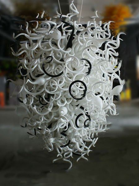 

style chandelier art design frosted white hand blown murano glass ceiling lights designer