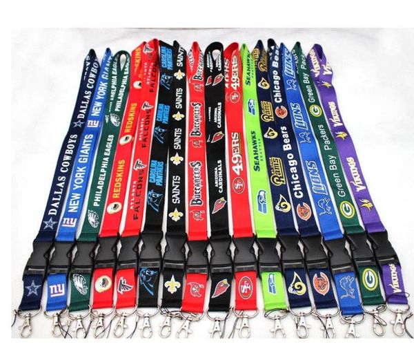 SLW Dallas Cowboys Keychain/Badge Holder Lanyard