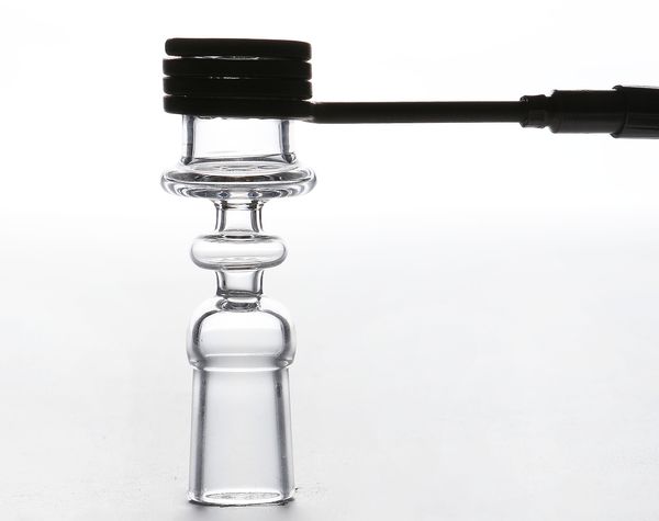 Quartz ENAIL Acessórios para fumantes de nó de diamante com 10 mm de 14 mm de 19mm Malefemale Polished Junção e 19,5 mm DIA ENAIL DAB RIGS