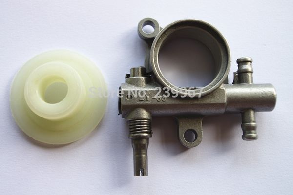 Bomba de óleo w / worm gear para zenoah motosserra g3800 3800 frete grátis peça de reposição # 2841.55112