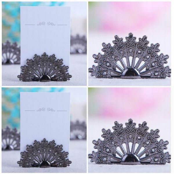 Table Decoration Casamento Vintage Peacock Place Card Holder