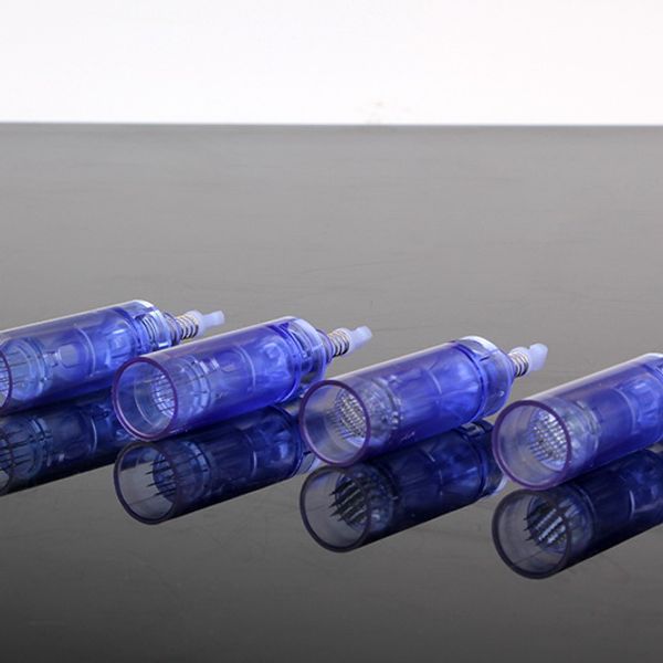 Einweg-Nadelkartusche aus Edelstahl mit 1, 3, 7, 9, 12 und 36 Stiften, elektrischer Auto-Micro-Stempel-Derma-Stift und Tätowiermaschinenspitze