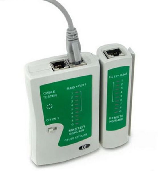 

new arrive rj45 rj11 rj12 cat5 utp network lan usb cable tester remote test tools