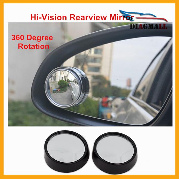 Best 360 Car Wide Angle Blind Spot Mirror Rearview Small 1pair 360 Car Wide Angle Blind Spot Mirror Rearview Small Round Auto Side